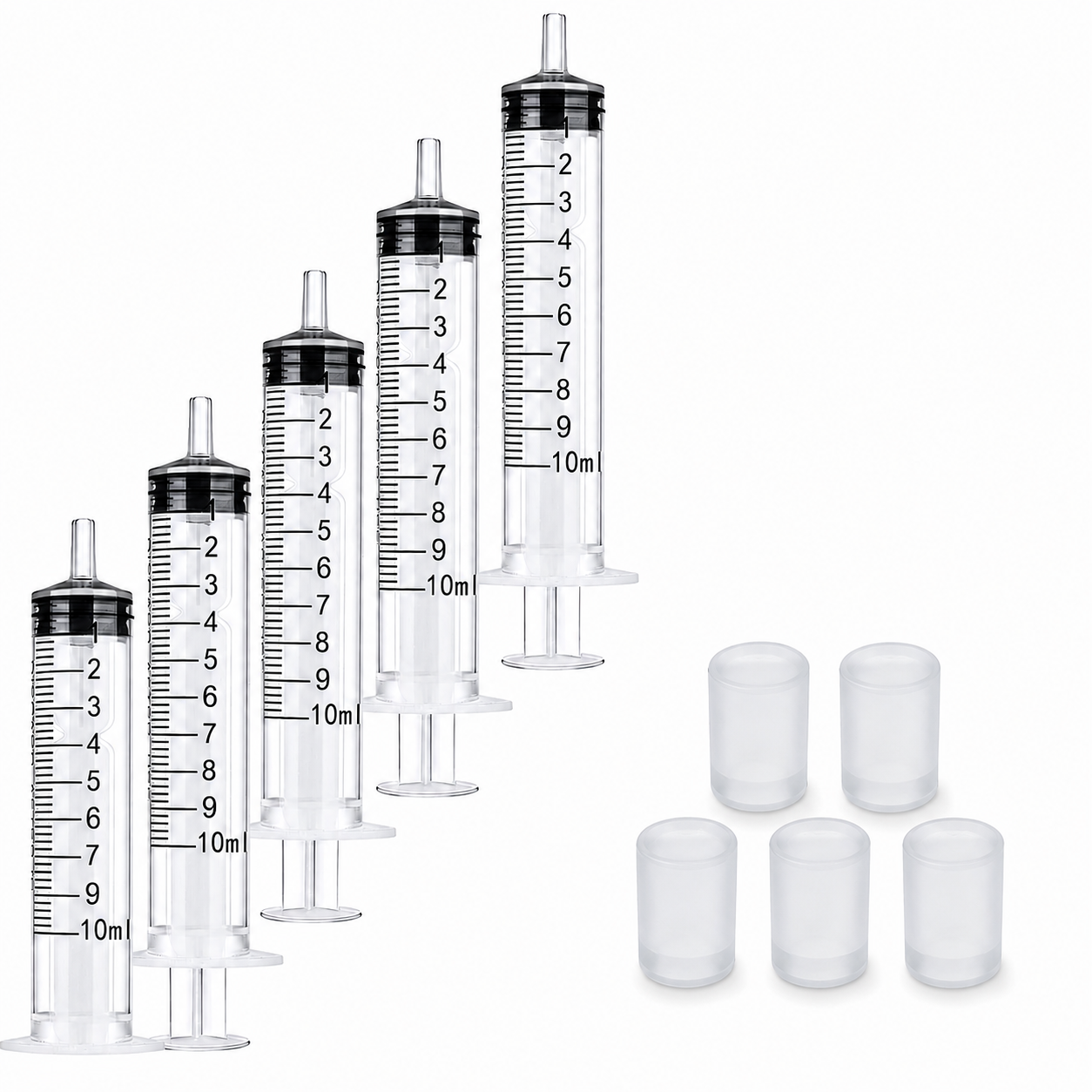 Kit Trasvase Decants: Jeringa 10ml + Adaptador Pico Perfumero