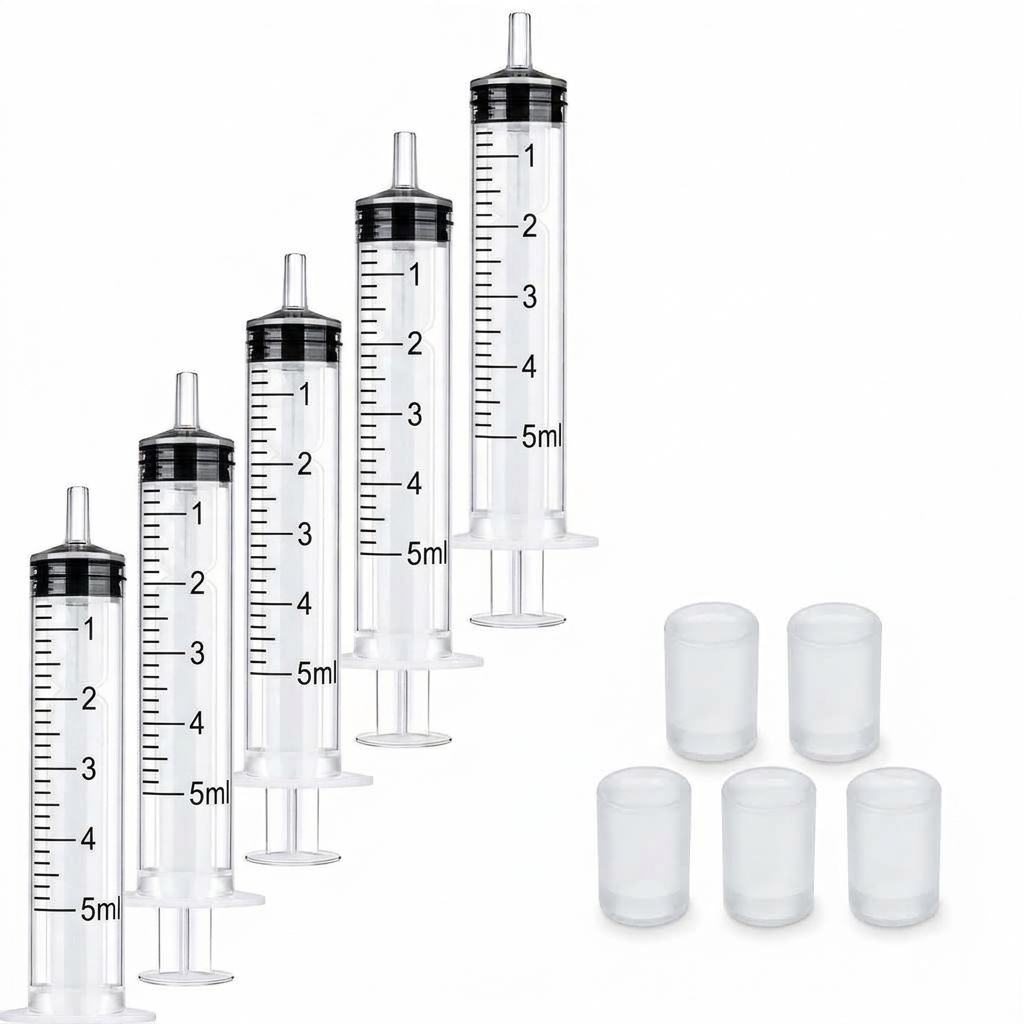 Kit Trasvase Decants: Jeringa 5ml + Adaptador Pico Perfumero al por mayor en Argentina