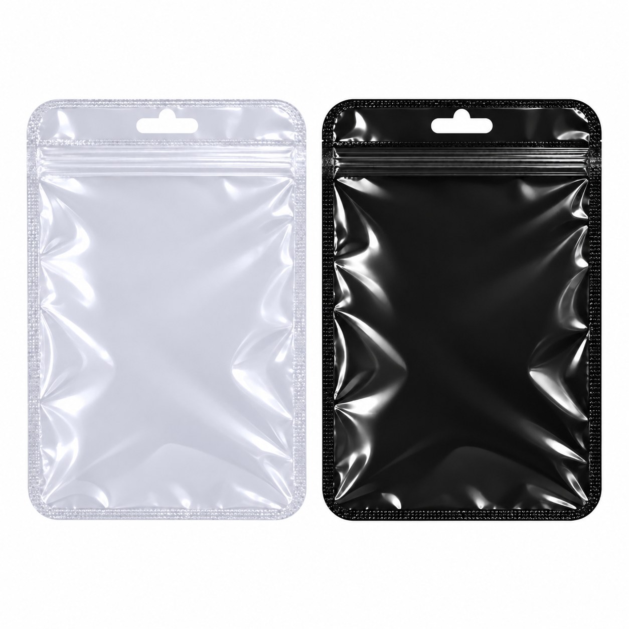 Bolsas Doypack con Cierre Zipper Color - Blanco 10x15cm al por mayor en Argentina